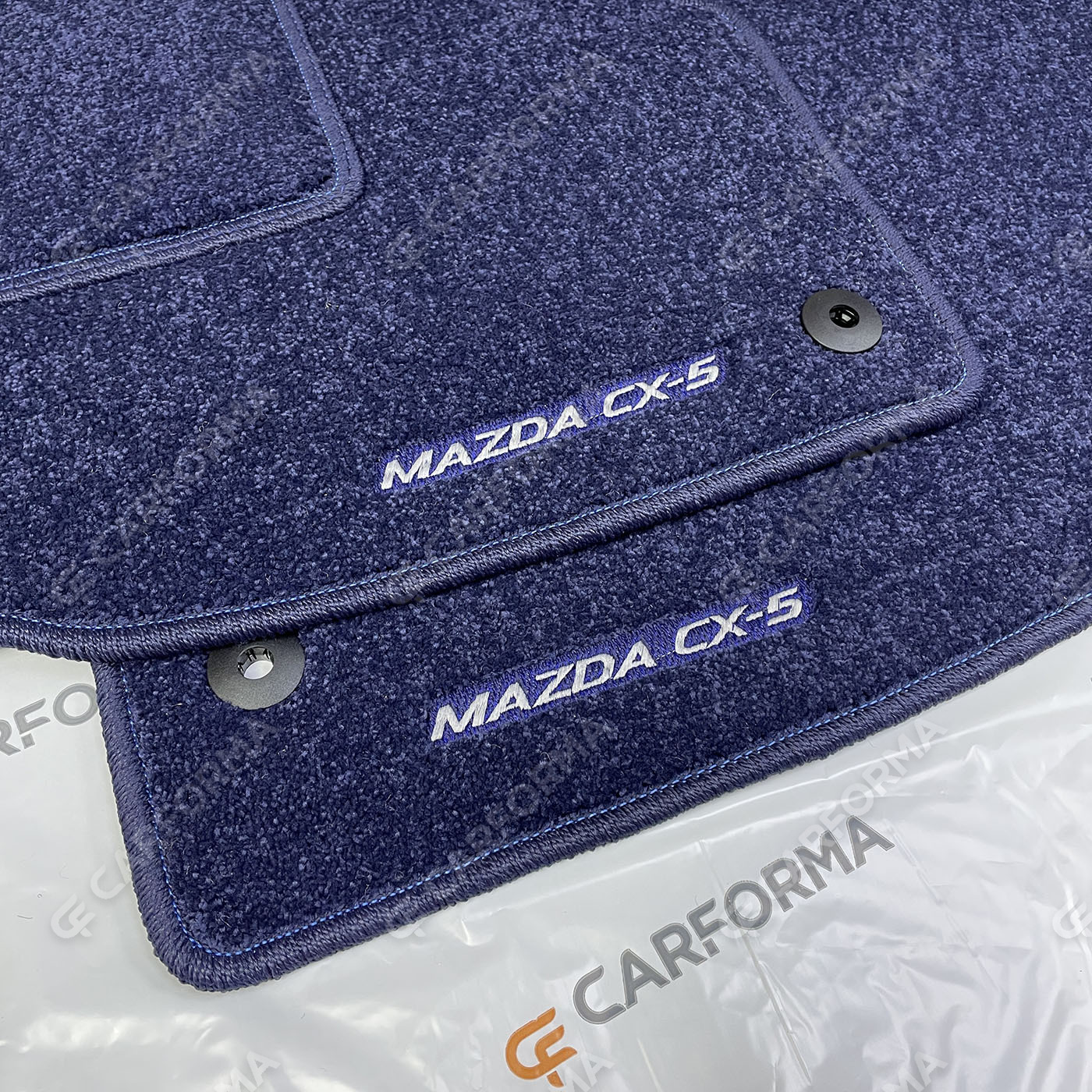 Ворсовые коврики на Mazda CX5 II 2016&nbsp;-&nbsp;2026 в Грозном