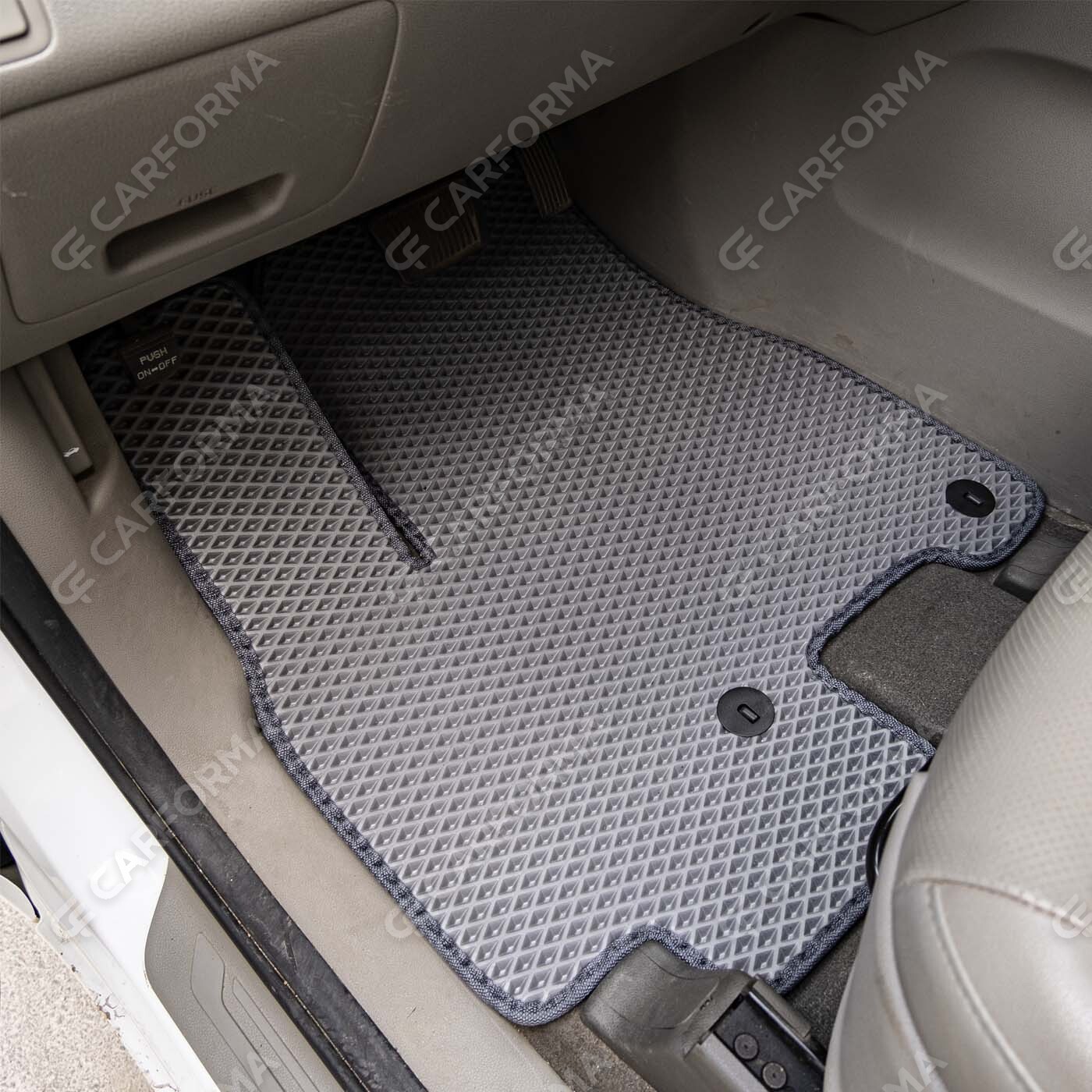 Ворсовые коврики на KIA Carnival III 7 мест 2014&nbsp;-&nbsp;2021 в Грозном