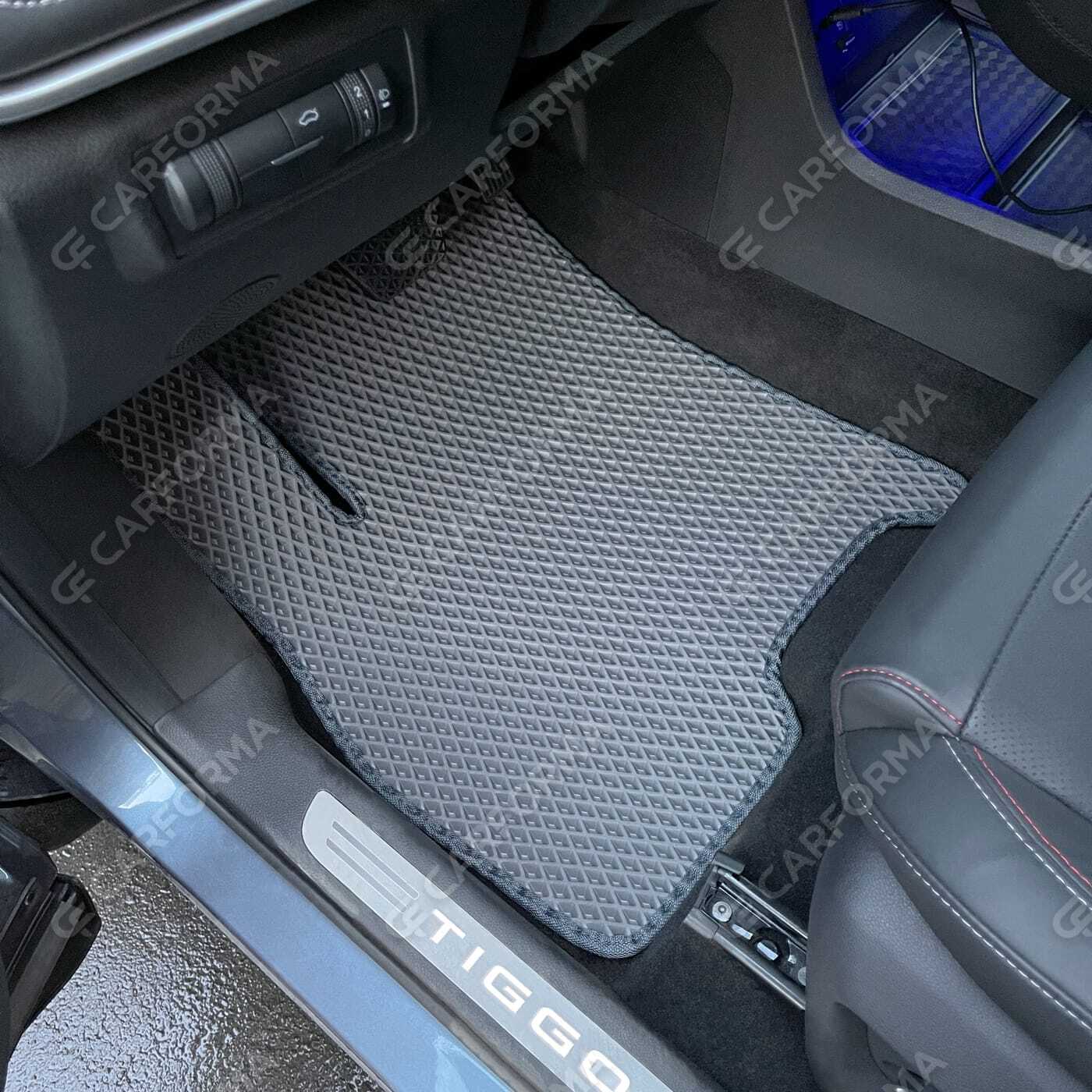 Ворсовые коврики на Chery Tiggo 7L 2024&nbsp;-&nbsp;2026 в Грозном