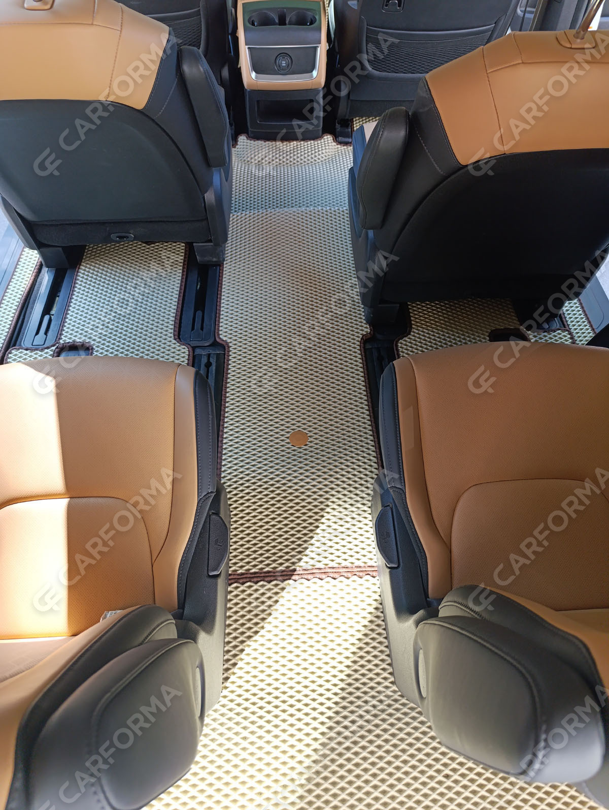 Ворсовые коврики на KIA Carnival IV 11 мест 2020&nbsp;-&nbsp;2026 в Грозном