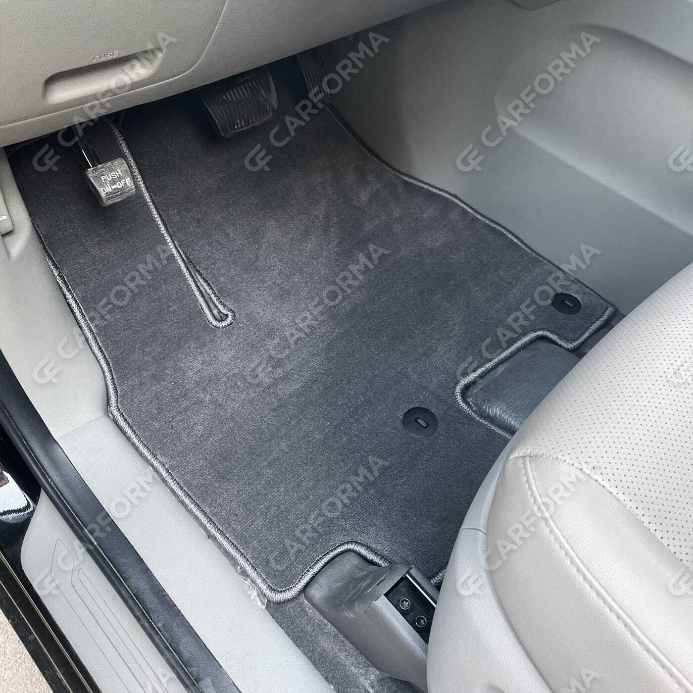 Ворсовые коврики на KIA Carnival III 7 мест 2014&nbsp;-&nbsp;2021 в Грозном