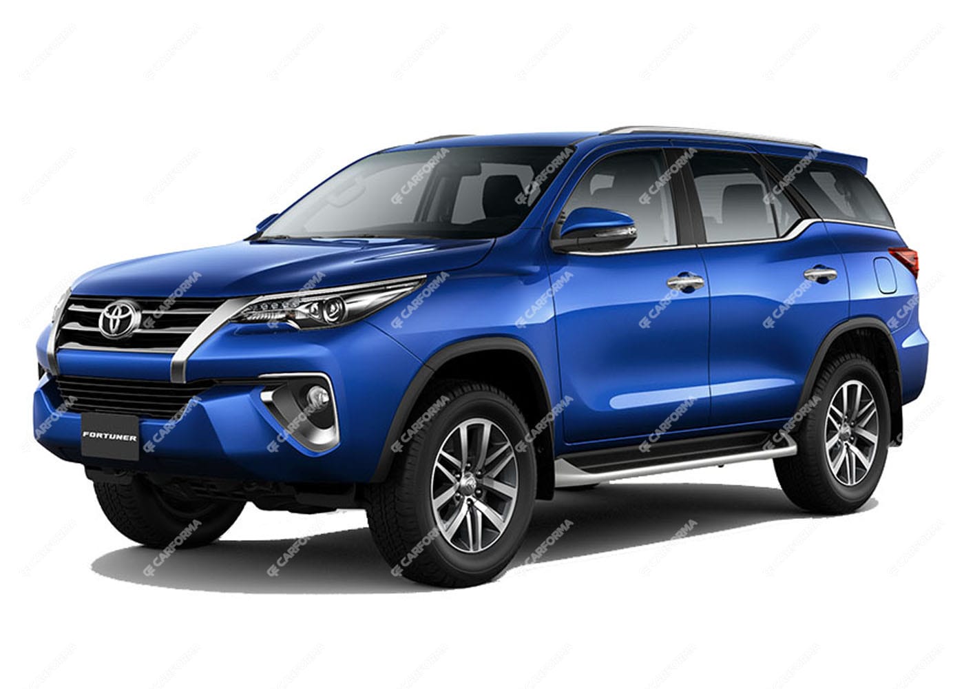Ворсовые коврики на Toyota Fortuner II 2015 - 2025
