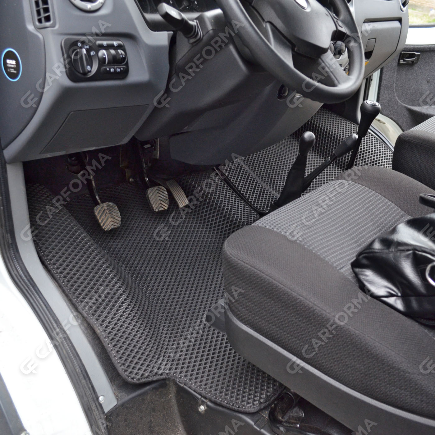 Ворсовые коврики на ГАЗ Соболь Комби грузопассажирский 1998&nbsp;-&nbsp;2026 в Грозном