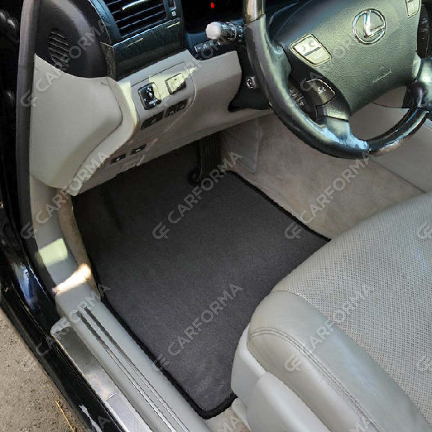 Ворсовые коврики на Lexus LS IV 2006&nbsp;-&nbsp;2017 в Грозном