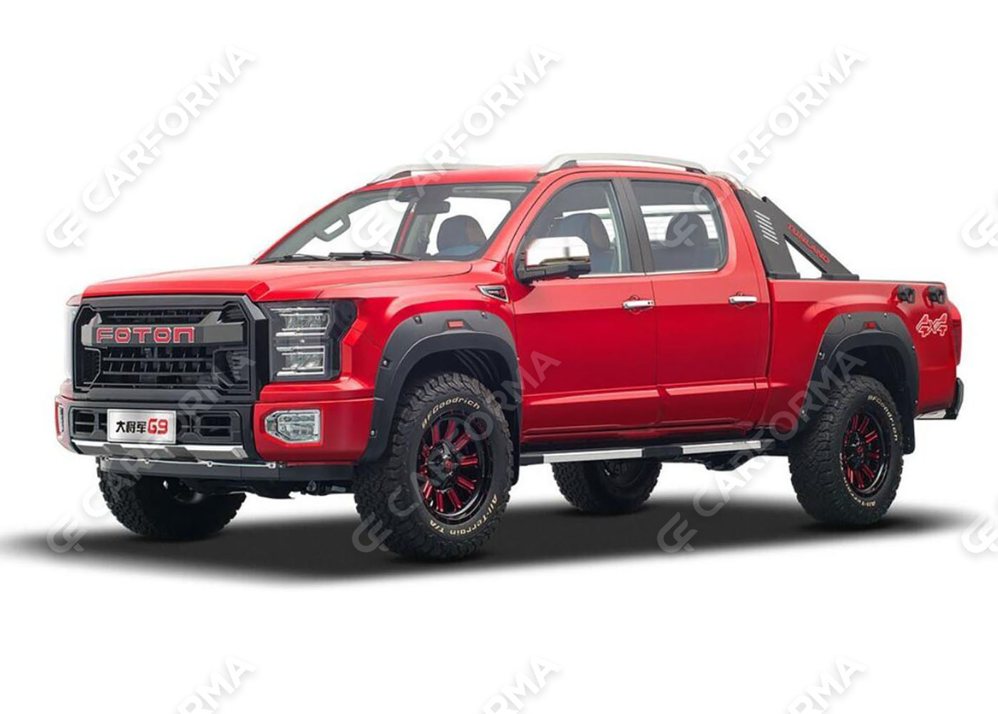 Ворсовые коврики на Foton Tunland G9 2021&nbsp;-&nbsp;2026 в Грозном