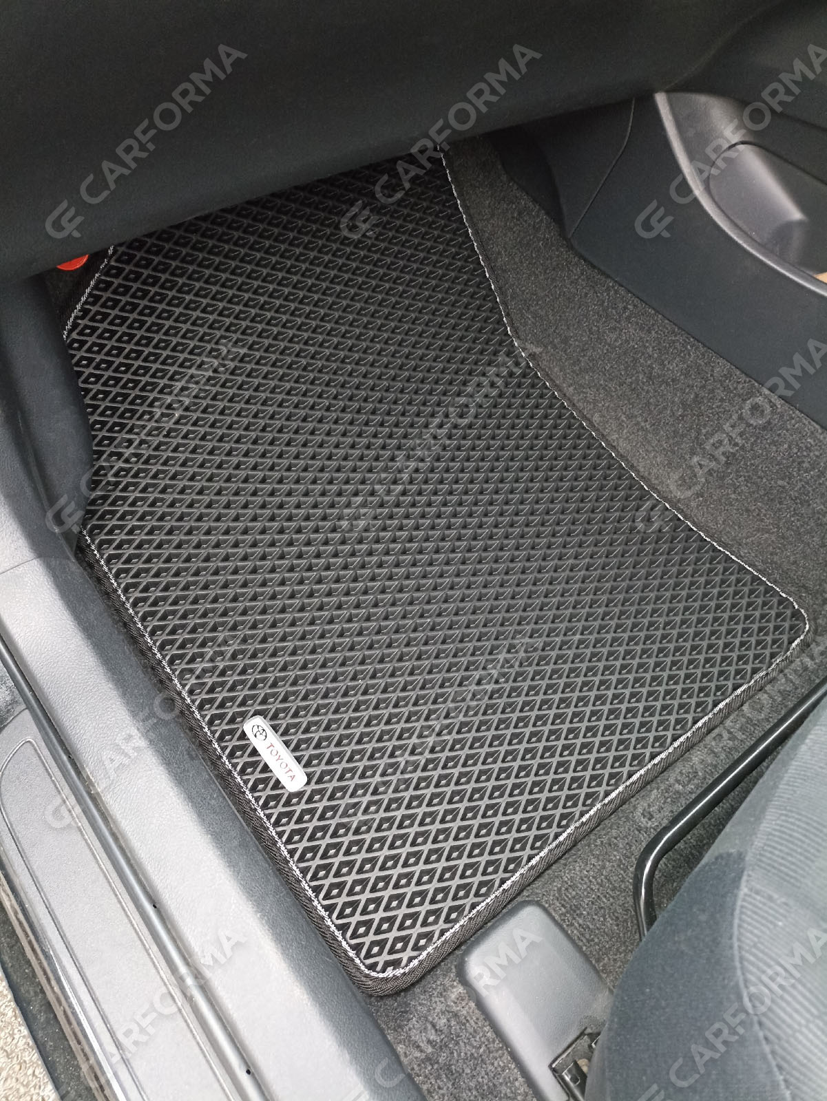 Ворсовые коврики на Toyota Corolla Axio (E14) 2006&nbsp;-&nbsp;2012 в Грозном