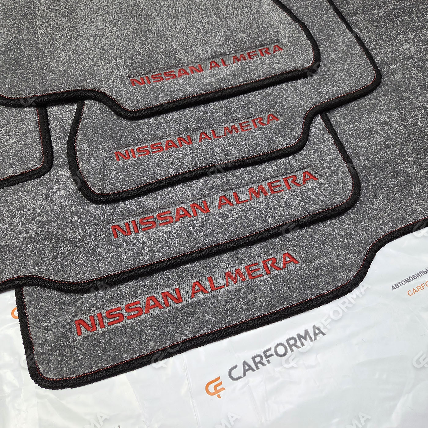 Ворсовые коврики на Nissan Almera 2 (N16) 2000&nbsp;-&nbsp;2006 в Грозном