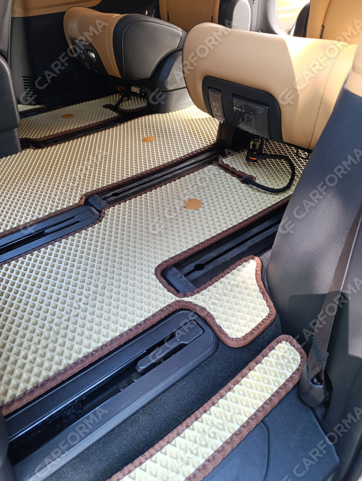 Ворсовые коврики на KIA Carnival IV 11 мест 2020&nbsp;-&nbsp;2026 в Грозном