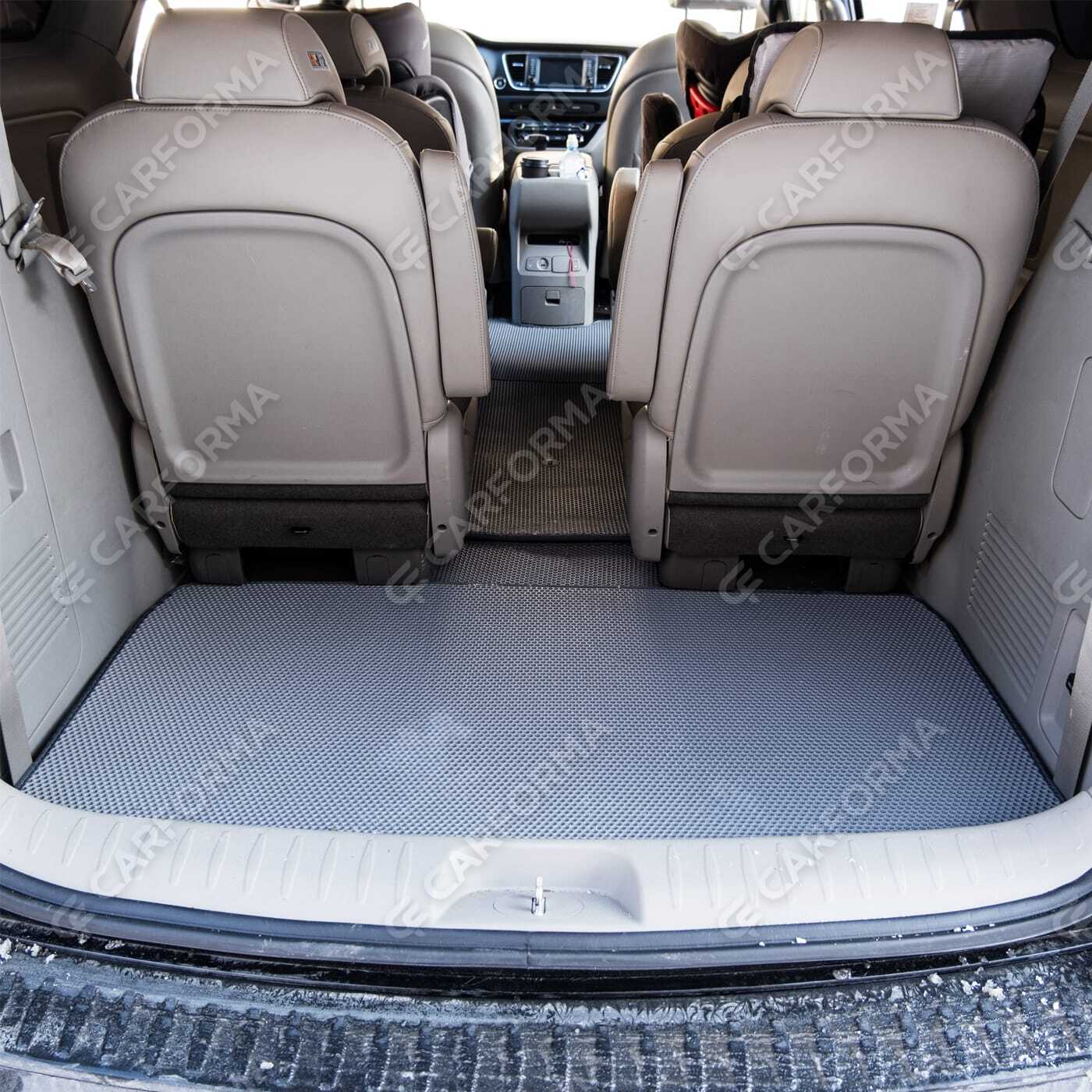 Коврики на KIA Carnival III 9 мест и 11 мест 2014&nbsp;-&nbsp;2021 в Грозном