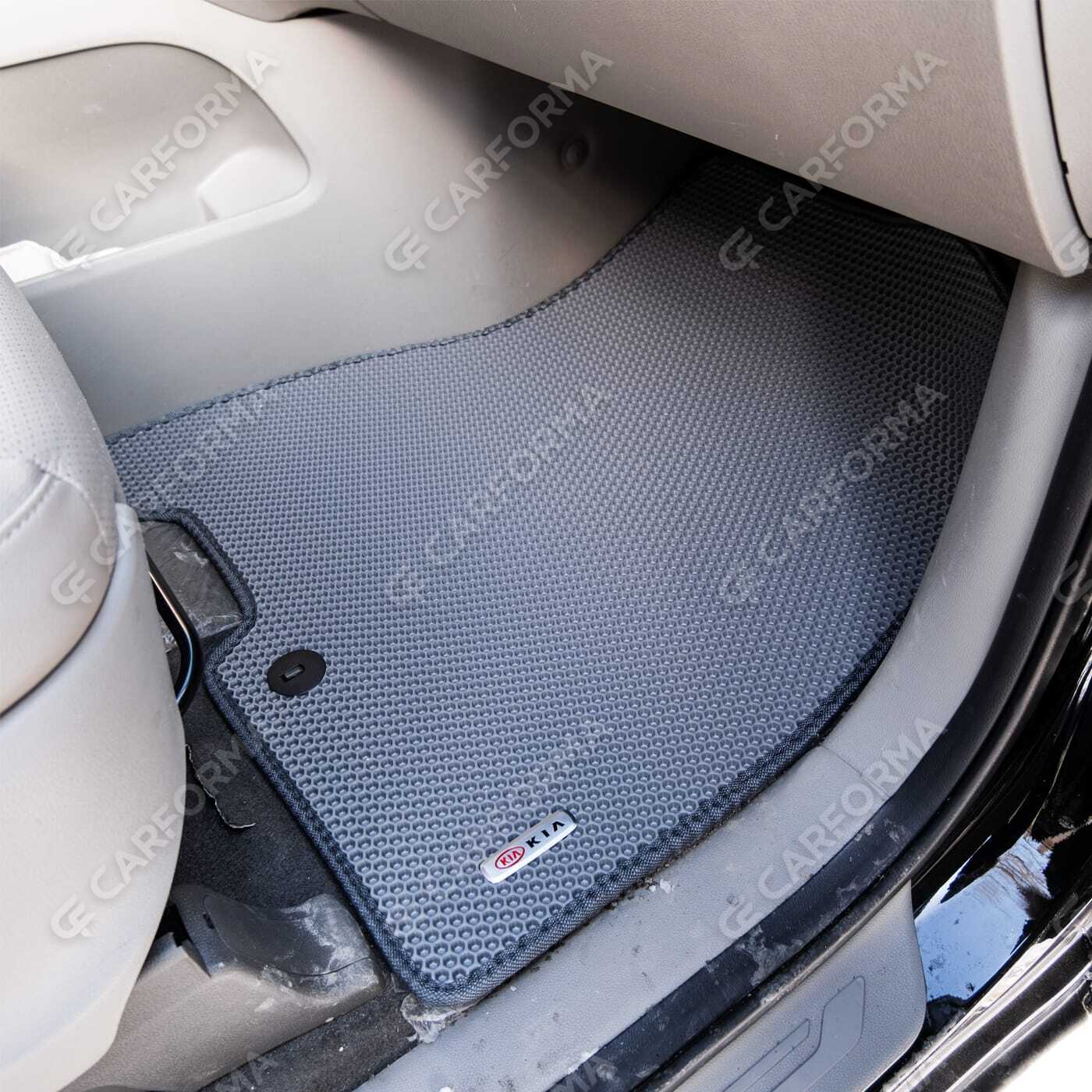 Ворсовые коврики на KIA Carnival III 7 мест 2014&nbsp;-&nbsp;2021 в Грозном