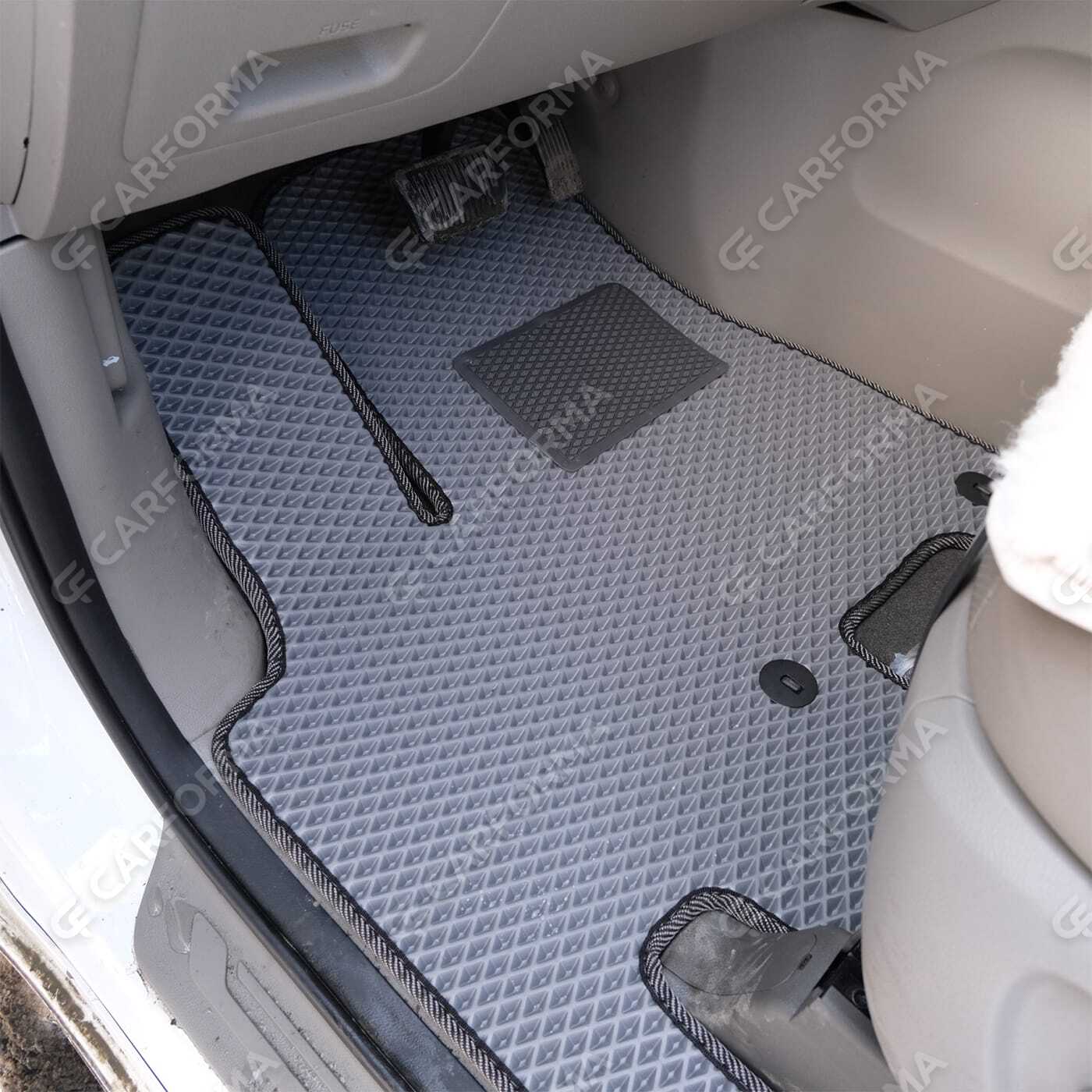 Ворсовые коврики на KIA Carnival III 7 мест 2014&nbsp;-&nbsp;2021 в Грозном