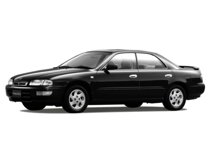Ворсовые коврики на Nissan Presea (R11) 1995 - 2000 в Грозном