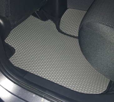 Ворсовые коврики на Honda Fit III 2013 - 2020 в Грозном