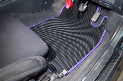 Ворсовые коврики на Toyota Starlet (P80) 1989 - 1995 в Грозном