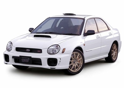 Ворсовые коврики на Subaru Impreza II 2000 - 2007 в Грозном