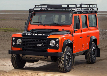 Ворсовые коврики на Land Rover Defender 110 1983 - 2016 в Грозном