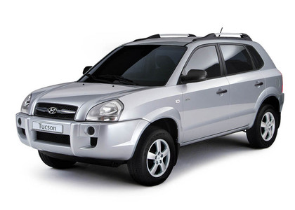 Ворсовые коврики на Hyundai Tucson I 2004 - 2010 в Грозном