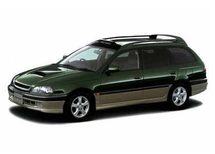 Ворсовые коврики на Toyota Caldina (T21) 1997 - 2002 в Грозном