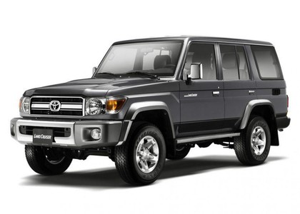 Ворсовые коврики на Toyota Land Cruiser 70 2006 - 2025 в Грозном