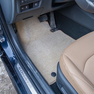 Ворсовые коврики на Hyundai Sonata 8 (DN8) 2019 - 2025 в Грозном
