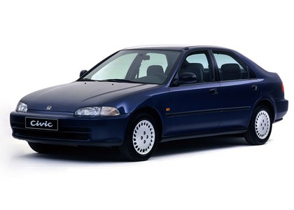 Ворсовые коврики на Honda Civic V 4d 1991 - 1996 в Грозном