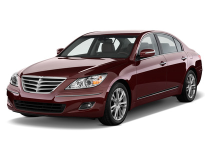 Ворсовые коврики на Hyundai Genesis I 2008 - 2014 в Грозном