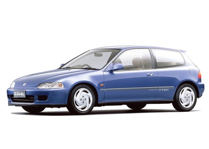 Ворсовые коврики на Honda Civic V 3d 1991 - 1996 в Грозном