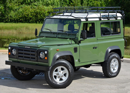 Ворсовые коврики на Land Rover Defender 90 1983 - 2016 в Грозном