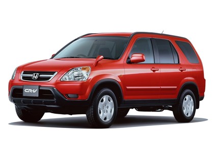 Ворсовые коврики на Honda CR-V II 2001 - 2006 в Грозном