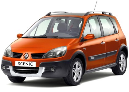 EVA коврики на Renault Scenic II 2003 - 2010 в Грозном