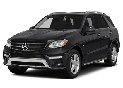 Ворсовые коврики на Mercedes ML (W166) 2011 - 2015 в Грозном