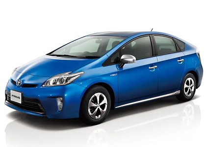 Ворсовые коврики на Toyota Prius (30) 2009 - 2016 в Грозном