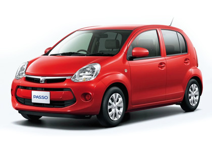 Ворсовые коврики на Toyota Passo II 2010 - 2016 в Грозном