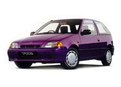 Ворсовые коврики на Suzuki Swift II Европа 1989 - 2004 в Грозном
