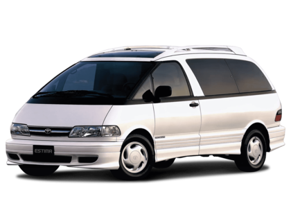 Ворсовые коврики на Toyota Estima I 1990 - 1999 в Грозном