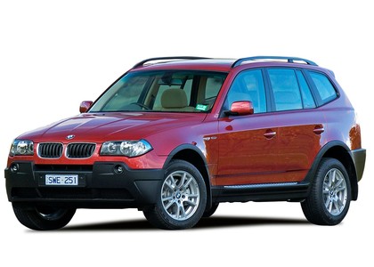 Ворсовые коврики на BMW X3 (E83) 2003 - 2011 в Грозном