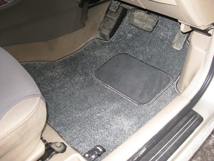 Ворсовые коврики на Nissan Bluebird Sylphy (G10) 2000 - 2006 в Грозном