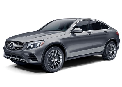Ворсовые коврики на Mercedes GLC Coupe (C253) 2015 - 2023 в Грозном