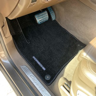 Ворсовые коврики на Porsche Cayenne II 2010 - 2018 в Грозном