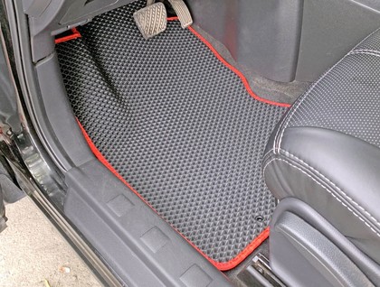 Ворсовые коврики на Nissan X-Trail II 2007 - 2015 в Грозном