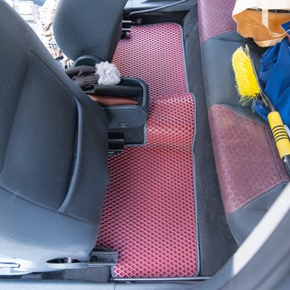 Ворсовые коврики на Ford Fiesta VI 2008 - 2019 в Грозном