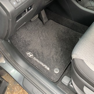 EVA коврики на Hyundai Santa Fe IV 2018 - 2021 в Грозном