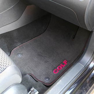 Ворсовые коврики на Volkswagen Golf 6 2008 - 2013 в Грозном