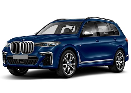 Ворсовые коврики на BMW X7 (G07) 2018 - 2025 в Грозном