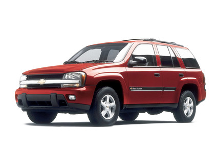 Ворсовые коврики на Chevrolet TrailBlazer I 2001 - 2010 в Грозном