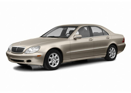 Ворсовые коврики на Mercedes S (W220) 1998 - 2005 в Грозном