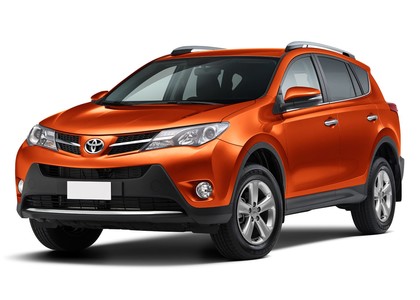 Ворсовые коврики на Toyota Rav4 IV 2012 - 2019 в Грозном