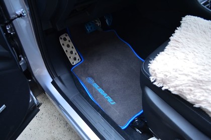 Ворсовые коврики на Subaru Forester V 2018 - 2025 в Грозном