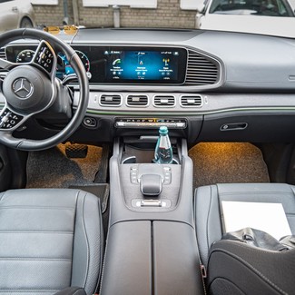 Ворсовые коврики на Mercedes GLE (W167) 2018 - 2025 в Грозном