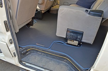 Ворсовые коврики на Mitsubishi Delica 4 1994 - 2007 в Грозном